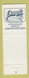 Matchbook Cover - Penrod's Restaurant