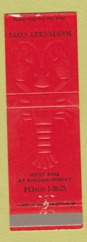 Matchbook Cover - Nantucket Cove St Louis MO WEAR