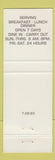 Matchbook Cover - Sharon Hot Dog Shop Sharon PA
