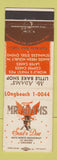 Matchbook Cover - Mr Adams Snack n Dine Chicago IL WEAR