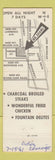 Matchbook Cover - Mr Adams Snack n Dine Chicago IL WEAR
