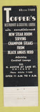 Matchbook Cover - Topper's Chicago IL top hat