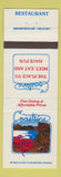 Matchbook Cover - Coastline Restaurant Cherry Hill NJ Vineland
