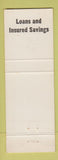 Matchbook Cover - New Athens Savings Loan IL