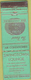 Matchbook Cover - Swingtown Lounge hillbilly western music WEAR
