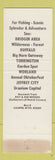 Matchbook Cover - Wyoming WY Tourism 1976 Bicentennial WEAR
