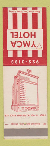 Matchbook Cover - YMCA Hotel Chicago IL