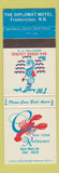 Matchbook Cover - Cy's Seafood Restaurant Fredericton NB lobster seahorse