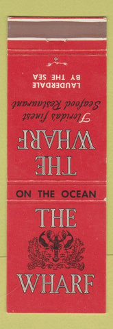 Matchbook Cover - The Warf Restaurant Fort Lauderdale FL