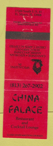 Matchbook Cover - China Palace Chinese Restaurant Fort Myers FL