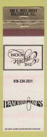 Matchbook Cover - Panorama Lanes Bowling Belleville IL