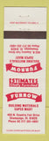 Matchbook Cover - Furrows Building Materials Champaign IL