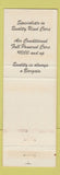 Matchbook Cover - John Deverell Tallman Cadillac Decatur IL WEAR