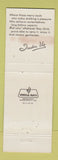 Matchbook Cover - Trader Vic's Tiki Chicago IL Palmer House Hotel