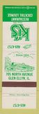 Matchbook Cover - Ki's Restaurant Lounge Glen Ellyn IL