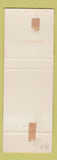 Matchbook Cover - Two Eagles Restaurant Wood Dale IL WEAR