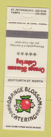 Matchbook Cover - Orange Blossom Catering St Petersburg Tampa FL