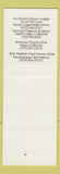 Matchbook Cover - Grand Canyon National Park Lodges AZ Fred Harvey
