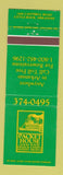 Matchbook Cover - Packet House Restaurant Little Rock AR