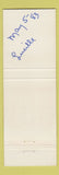 Matchbook Cover - Packet House Restaurant Little Rock AR