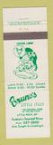 Matchbook Cover - Bruno's Little Italy Little Rock AR Italian