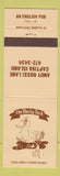 Matchbook Cover - The Mucky Duck Captiva Island FL