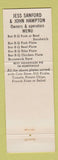 Matchbook Cover - Gibson's BBQ Huntsville AL