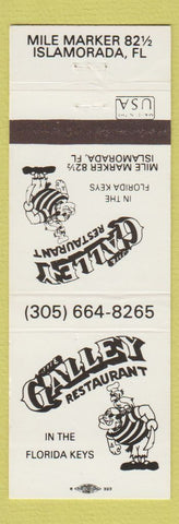 Matchbook Cover - Galley Restaurant Islamorada FL