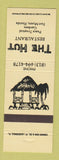 Matchbook Cover - The Hut Restaurant Fort Myers FL