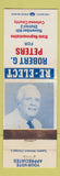 Matchbook Cover - Robert G Peters State Rep Election Catoosa County GA WEAR