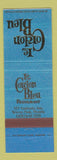 Matchbook Cover - Le Cordon Bleu Winter Park FL restaurant