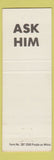 Matchbook Cover - Elks Lodge Marysville CA