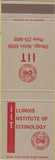 Matchbook Cover - Illinois Institute of Technology Chicago IL
