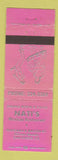 Matchbook Cover - Nati's Mexican Restaurant San Diego CA PINK