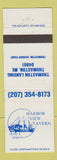 Matchbook Cover - Harbor View Tavern Thomaston ME