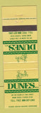Matchbook Cover - Dunes Motel Miami Beach FL