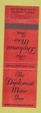 Matchbook Cover - Diplomat Motor Inn Orlando FL
