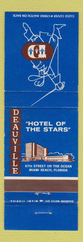 Matchbook Cover - Deauville Hotel Miami Beach FL