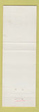 Matchbook Cover - Dockside Seafood Savannah GA RED
