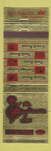 Matchbook Cover - The Coachman's Inn Little Rock AR