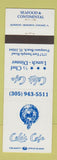 Matchbook Cover - Cela's Cafe Pompano Beach FL