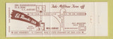 Matchbook Cover - Best Western El Rancho Inn Millbrae CA