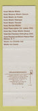 Matchbook Cover - Hotel San Francisco Chihuahua Mexico Bar Los Primos