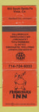 Matchbook Cover - Franciscan Inn Vista CA