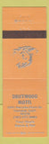 Matchbook Cover - Driftwood Motel Trinidad CA