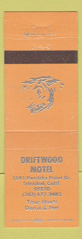 Matchbook Cover - Driftwood Motel Trinidad CA