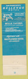 Matchbook Cover - Bellevue Hotel San Francisco CA
