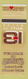 Matchbook Cover - Shoney's Restaurants WMAZ TV 13 Macon GA