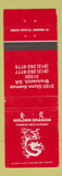 Matchbook Cover - Golden Dragon Chinese Restaurant Brunswick GA