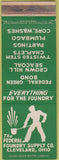 Matchbook Cover - Federal Foundry Supply Cleveland OH